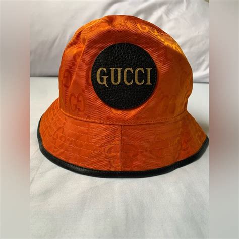 dababy gucci hat|Gucci Orange 'Off The Grid' Bucket Hat .